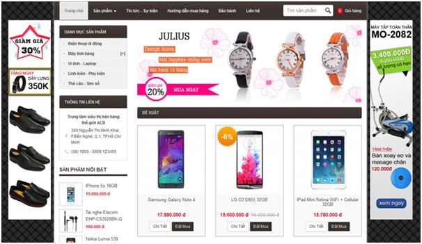 Làm website bán hàng bằng wordpress